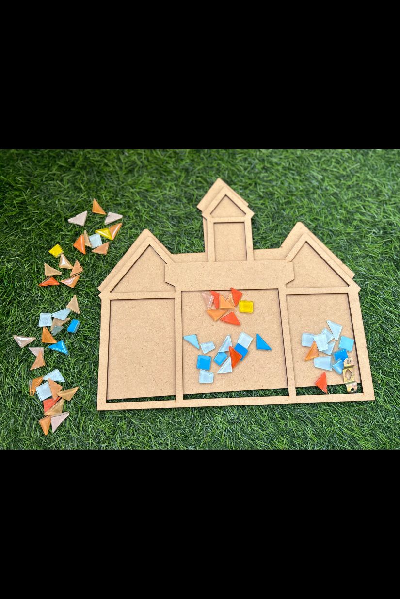 DIY Mosaic Castle