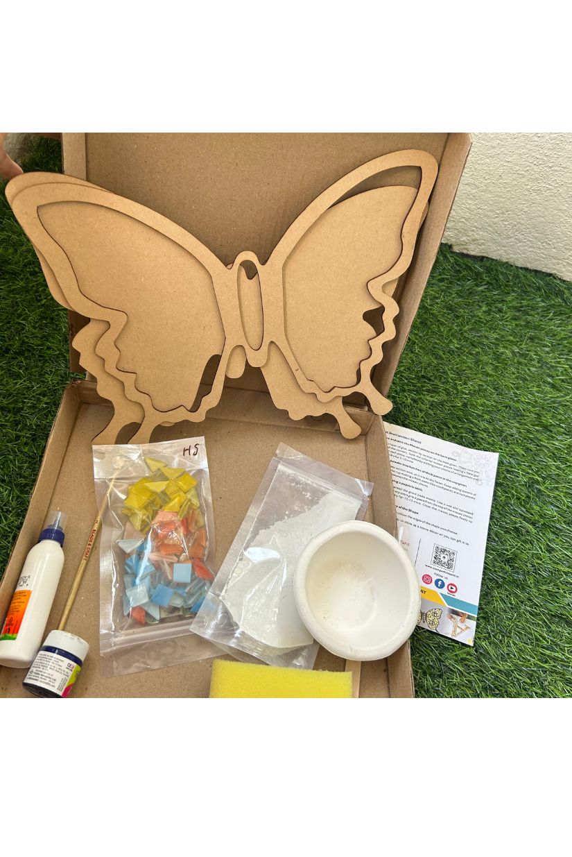 DIY Mosaic Butterfly