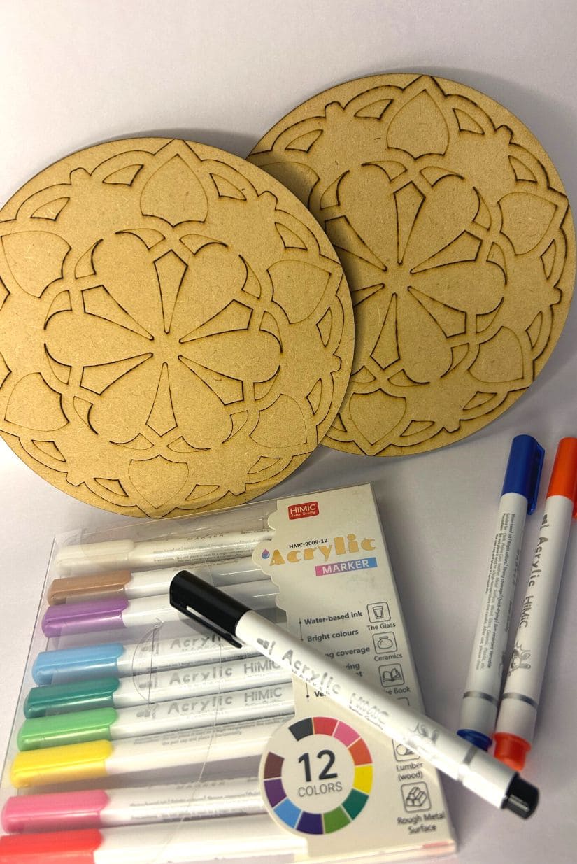 DIY Mandala Junior kit (Set of 2)
