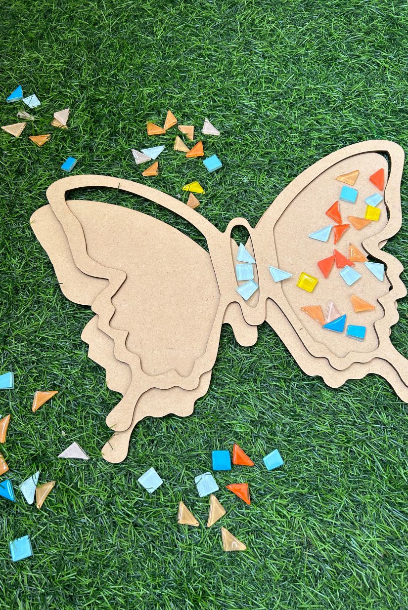 DIY Mosaic Butterfly