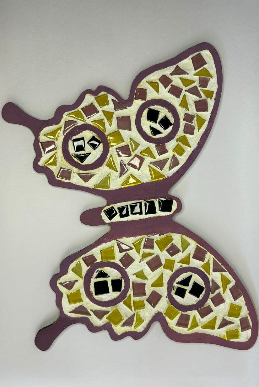DIY Mosaic Butterfly